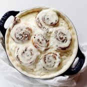 Pumpkin Pie Cinnamon Rolls