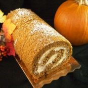 Pumpkin Cheese Log
