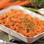 Baked Shredded Carrots