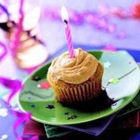 Banana Cupcakes with Peanut Butter Frosting