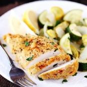 Hummus-Crusted Chicken
