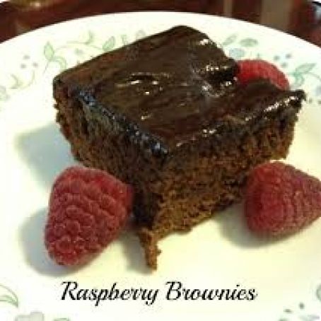 Raspberry Brownies