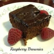 Raspberry Brownies