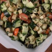 Tomato Eggplant Zucchini Bake