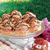 Chocolate-Filled Cream Puffs Recipe