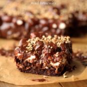 Mississippi Mud Brownies {AKA Frosted Marshmallow Brownies}