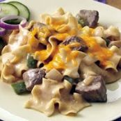 Philly Cheese Steak Casserole