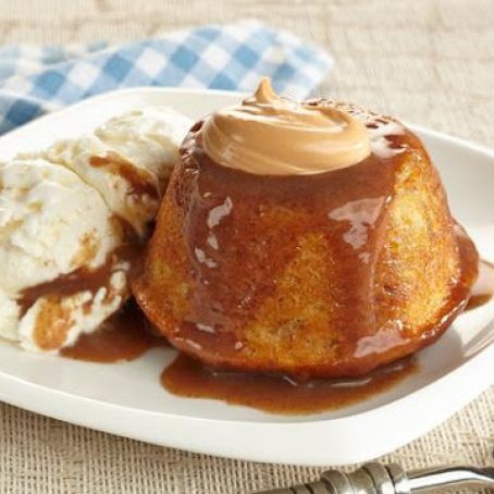 Caramel Apple Sticky Cakes