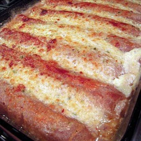 Creamy Chicken Enchiladas