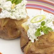 Jacket Potatoes with Chicken and Avocado