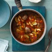 Sicilian Meatball Soup