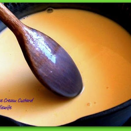 Basic Egg Custard for Homemade Ice Cream