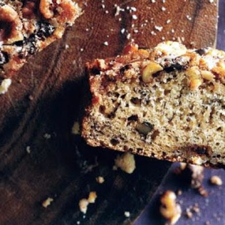 BANANA CHOCOLATE WALNUT CAKE
