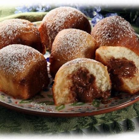 Chocolate Filled Beignet