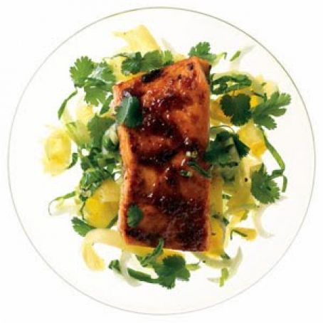 Red Curry-Glazed Salmon