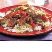 Beef and Scallion Stir-Fry