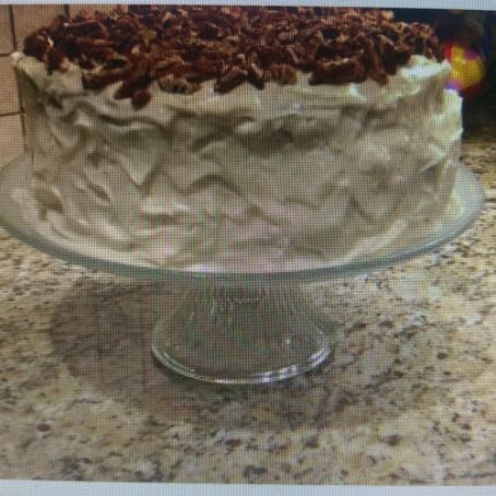 Banana Cake with Cream Cheese Frosting