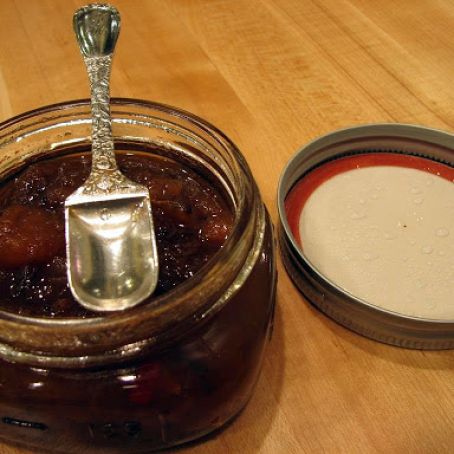 Peach-Apple Chutney Surprise