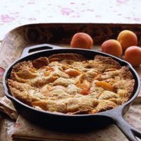 Apricot-Almond Cobbler