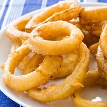 Beer-Battered Onion Rings