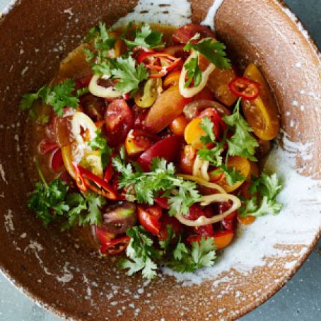 Tomato Salad with Cardamom