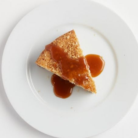 Hazelnut Butter Cake with Sea Salt Caramel