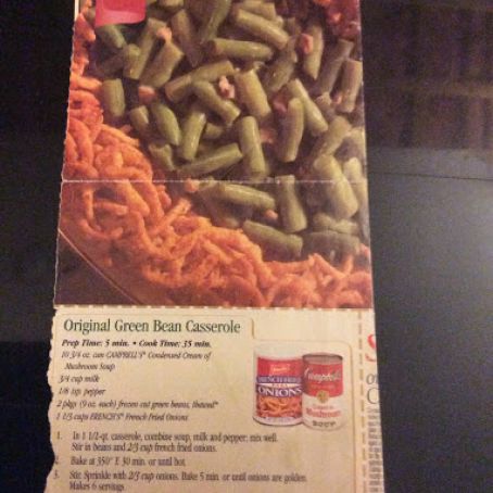 Original Green Bean Casserole