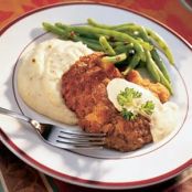 Country-Fried Steak and Southern Green Beans