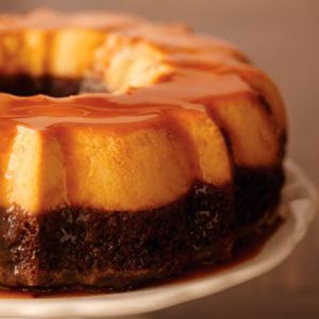 Chocolate Flan Cake