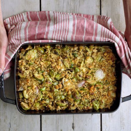 Brussels Sprouts Gratin