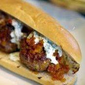 LAMB MEATBALL SANDWICHES w/SOFRITO