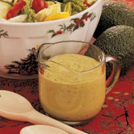 Lemon Avocado Salad Dressing Recipe