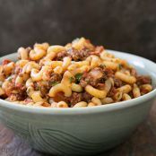 Hamburger and Macaroni