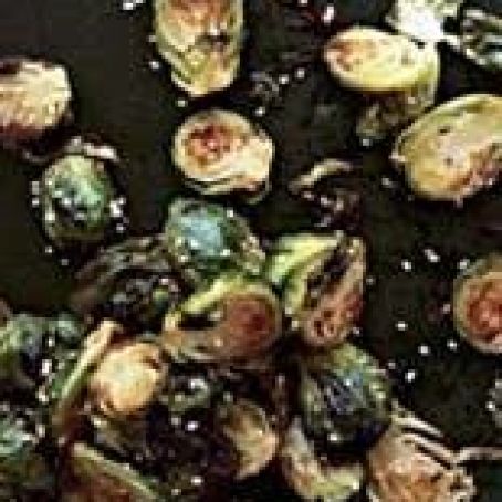 Crispy Sesame-Crusted Brussels Sprouts