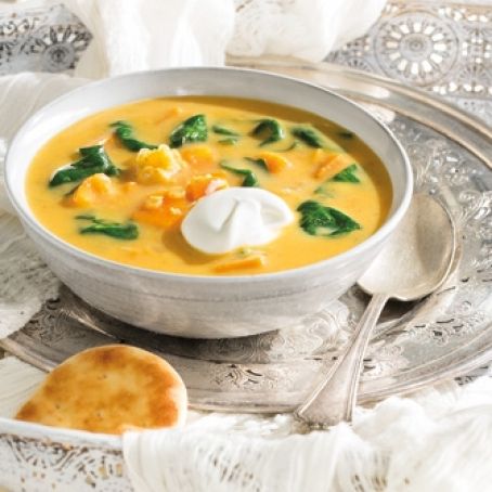 Sweet Potato & Lentil Soup