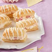 Raspberry-Lemonade Cream Puffs
