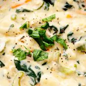 Creamy Chicken Gnocchi Soup