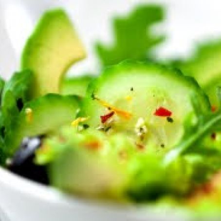 Avocado & Cucumber Salad