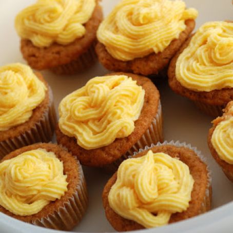 Mango Cupcakes ~ vegan