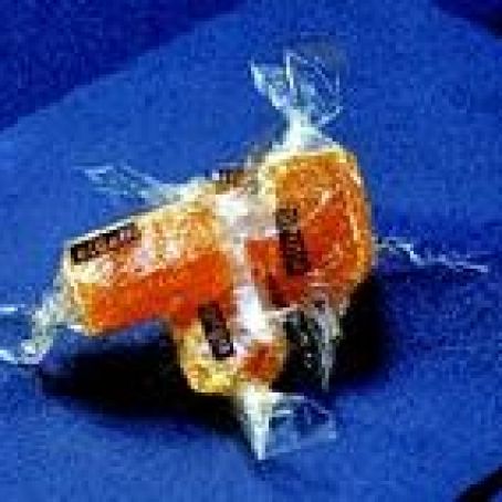 Transparent Saffron Fruit Pâté