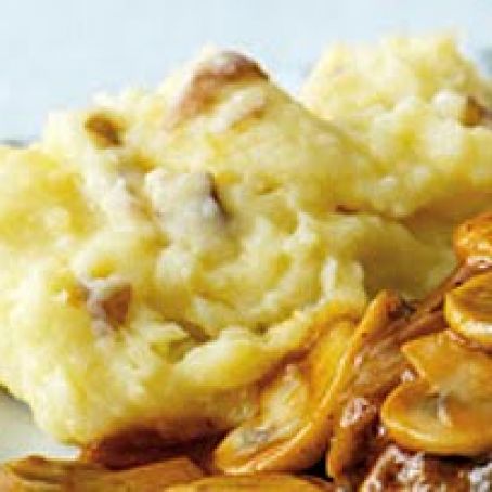 Cheesy Smashed Potatoes