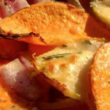 Vegan Sweet Potato Gratin