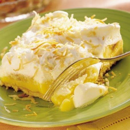 Banana-Coconut Cream Dessert