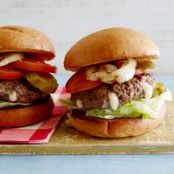 Cheese Stuffed Burgers