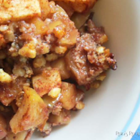 Apple Crisp with Honey Walnuts (Paleo)