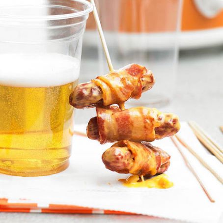 Cheddar Beer Weenies for Tailgating