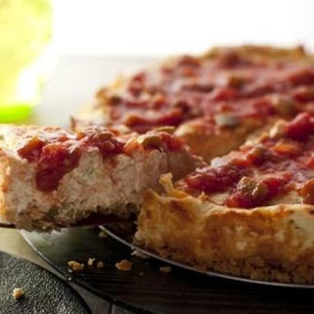 Chunky Salsa Cheescake