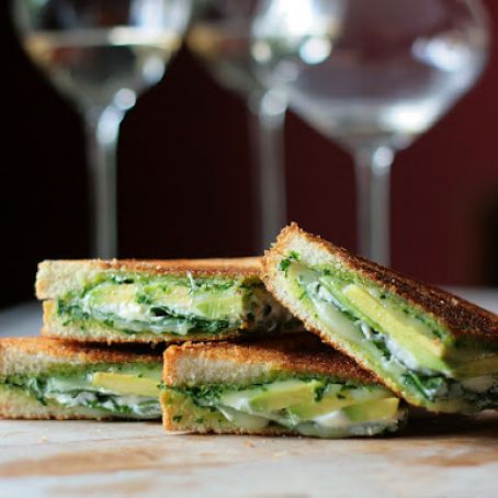 Green Goddess Grilled Cheese Sandwich