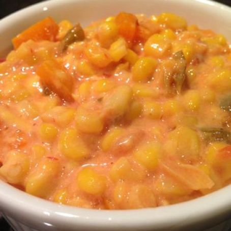 Cheesy Salsa Corn