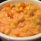 Cheesy Salsa Corn